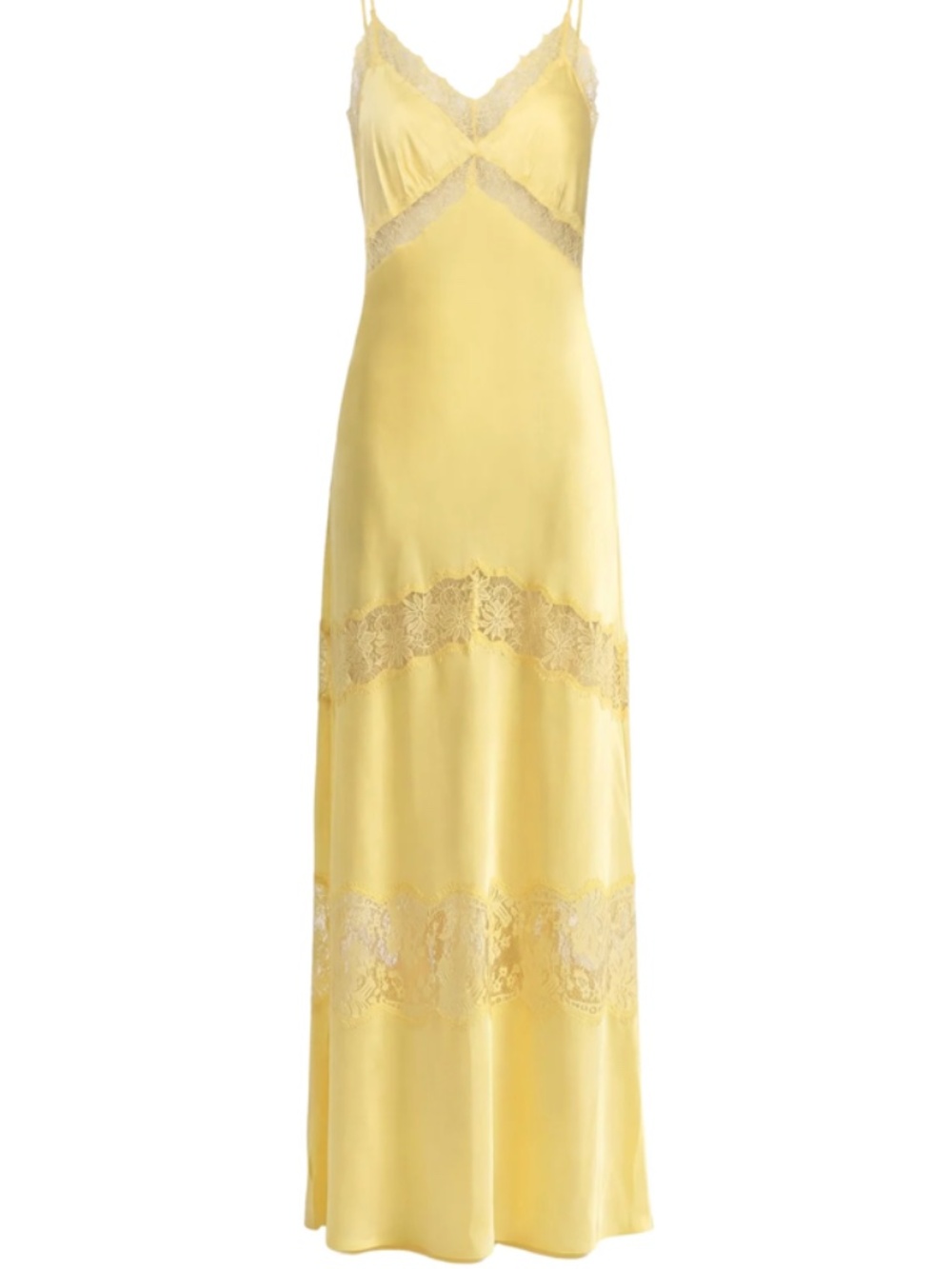 DIANE VON FURSTENBERG Eden Dress Yellow $498 NWOT Sz 4
